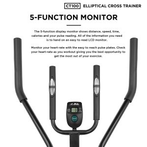 JLL 2-in-1 Elliptical Cross Trainer Exercise Bike